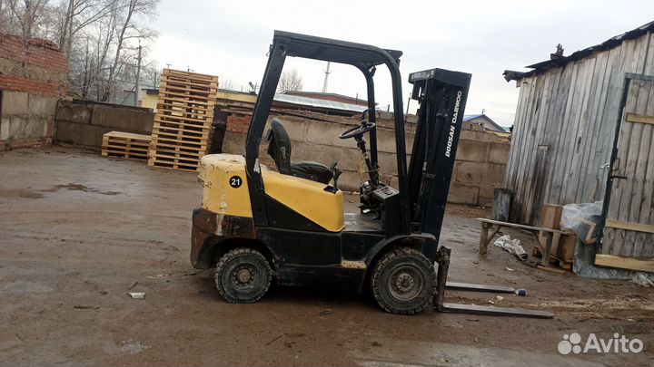 Вилочный погрузчик DOOSAN D15S-5, 2007