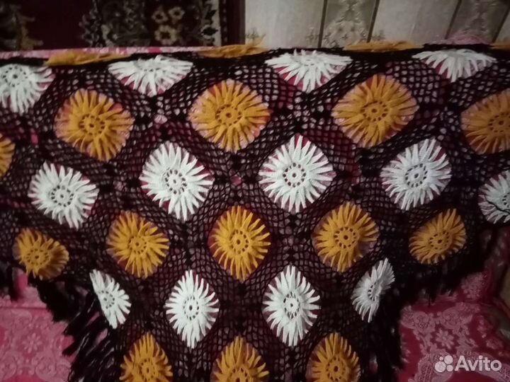 Платок шаль шерсть