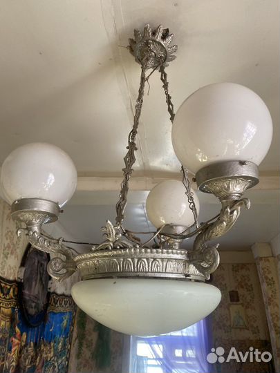 Люстра старинная