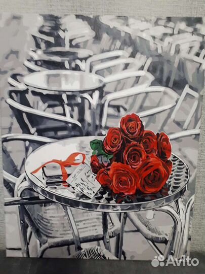 Готовая картина по номерам