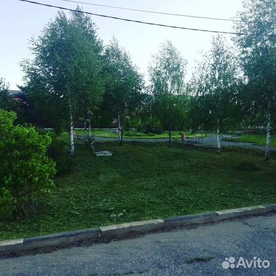 Покос травы, вспашка,уборк,вывоз, дробление веток