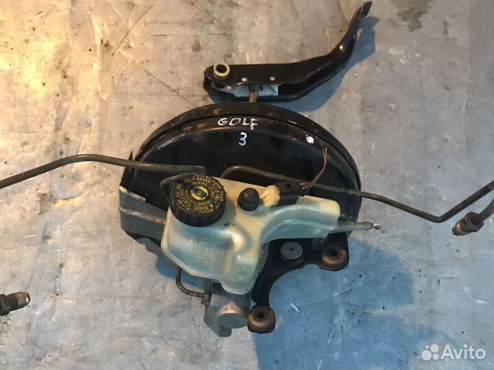 Вакуумный усилитель гтц VW golf 3