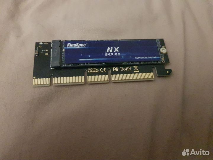 Ssd m2 nvme kingspec NX series 120gb