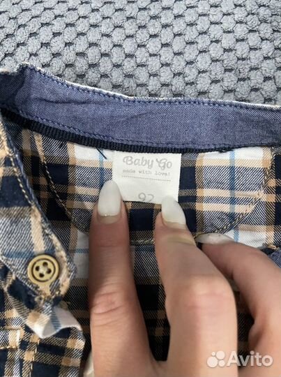 Костюм и рубашка для мальчика