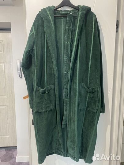 Халат банный махровый с капюшоном