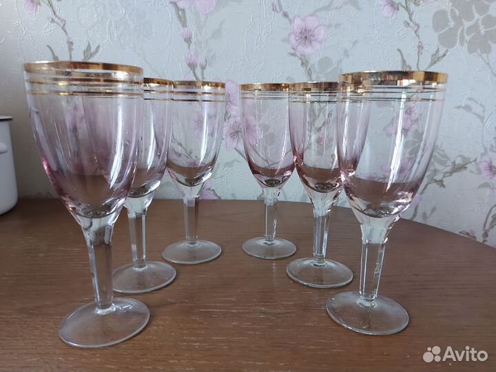 Фужеры стекло СССР