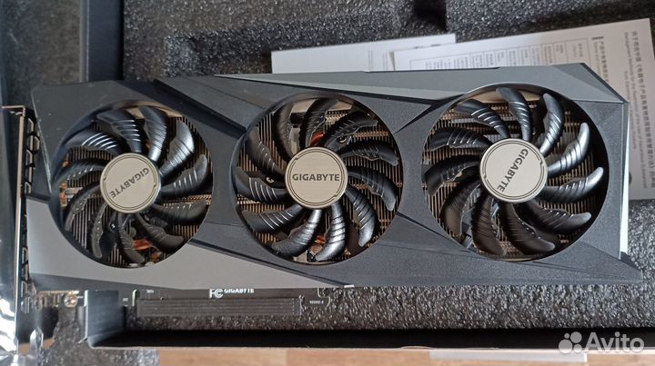 Видеокарта gigabyte geforce RTX 3060 Ti gaming 8G