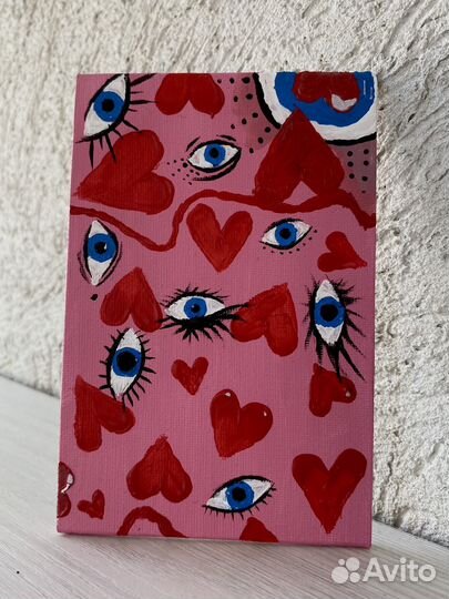 Интерьерная картина ручная работа