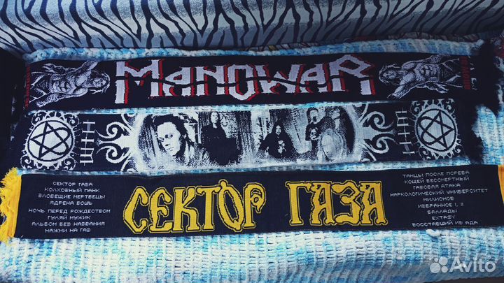 Шарфы с рок группами