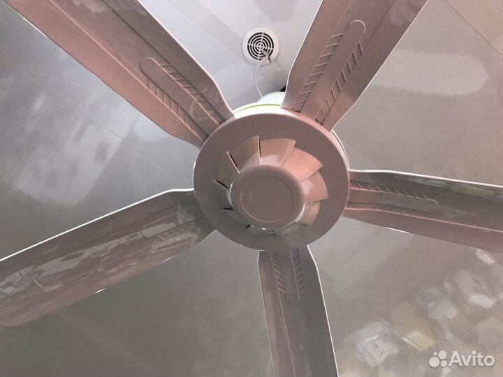 Вентилятор потолочный тихий разборный 70