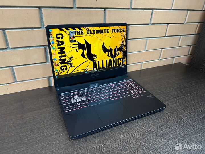 Игровой ноутбук Asus/Ryzen 5/16Гб/GTX1650-4Гб