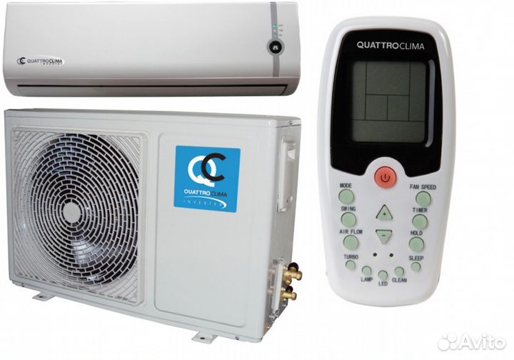 Кондиционеры Tosot. Fujitsu. Quattroclima. Lessar