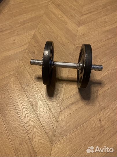 Гантеля разборная