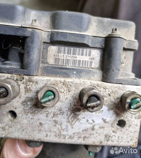 Блок абс 8200344607 Renault Megane II 2002 - 2005 года