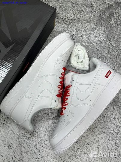 Кроссовки Nike Air Force x Supreme (Арт.43425)