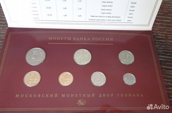 Годовой набор 2008 ммд в родном буклете