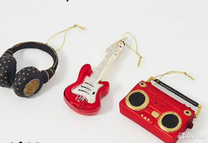 Елочные игрушки из стекла