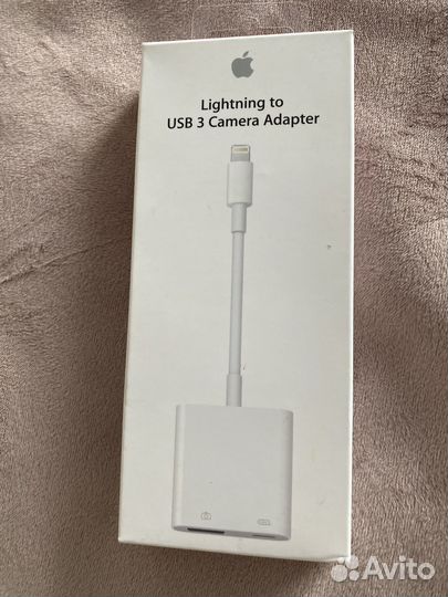 Адаптер-переходник Apple Lightning-USB 3 Camera