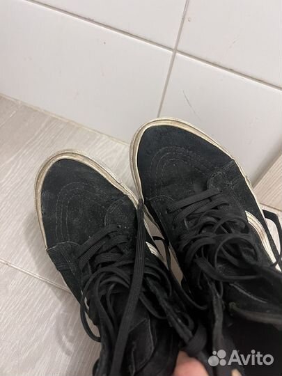 Мужские зимние кеды vans