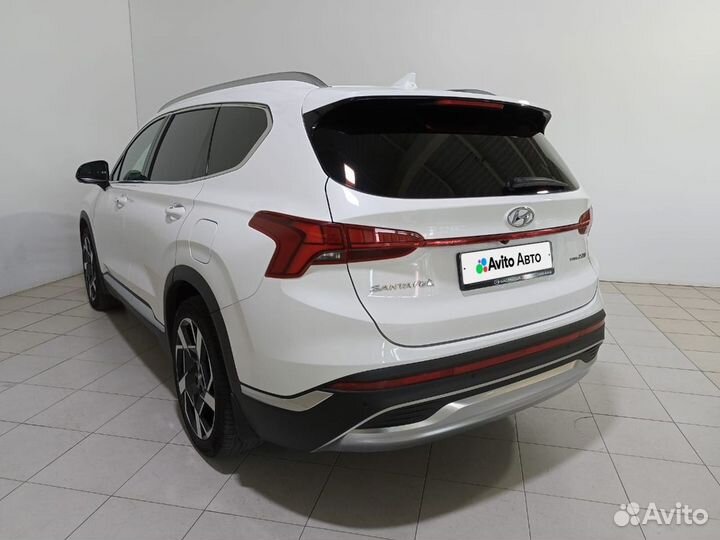 Hyundai Santa Fe 2.2 AMT, 2021, 104 650 км