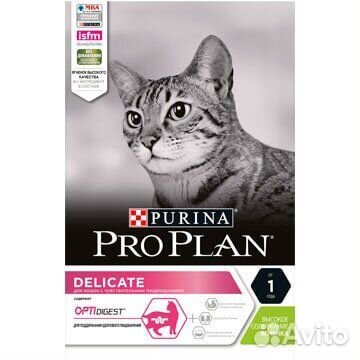 Сухой корм для кошек Pro Plan