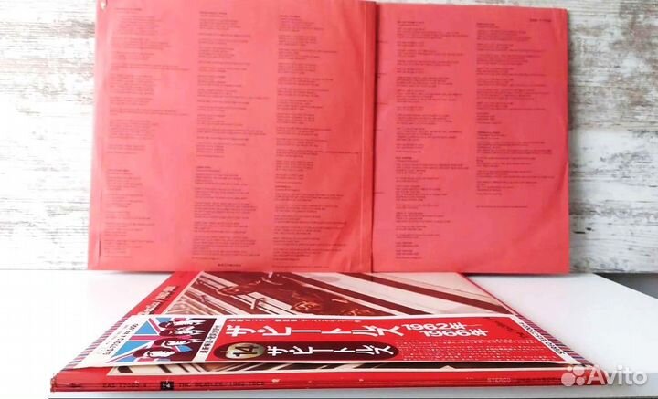 The Beatles -1962-1966 1976 (2Lр ) Japan, Postеr