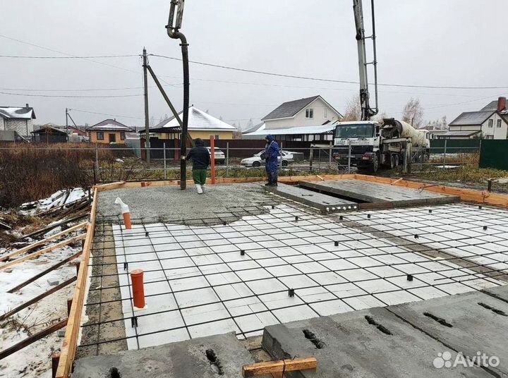 Бетон на гравии