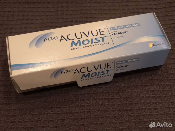 Acuvue Астигматические линзы, 30 шт., -3.75 / 8.5