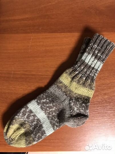 Вязанные носки ручной работы