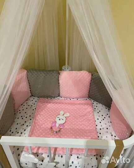 Бортики в кроватку