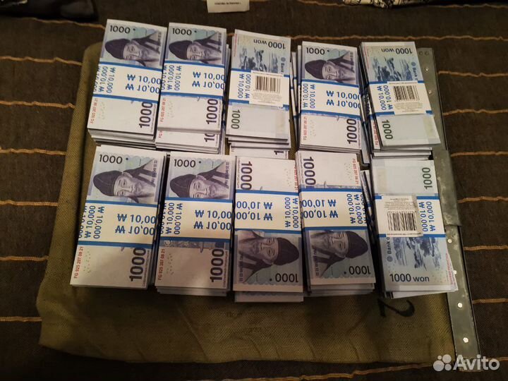 Купюры «игра в кальмара»