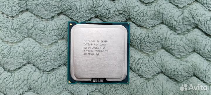 Intel Pentium E6500 + оперативная память 2 гб