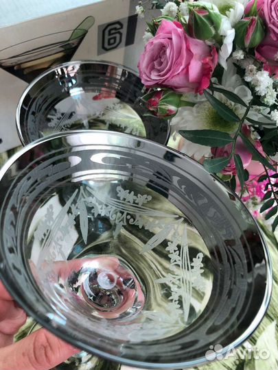 Красивые Фужеры для мартини и вина