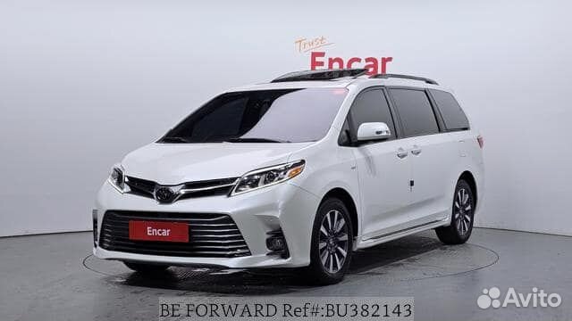 Toyota Sienna 3.5 AT, 2018, 78 993 км