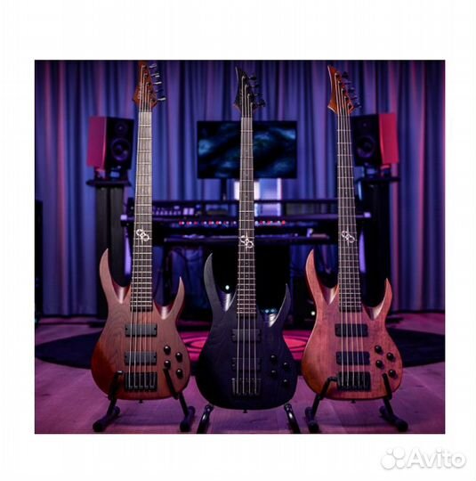 Solar guitars AB2.4AN, Бас-гитара, кленовый гриф на болтах, накладка - черное дерево, корпус - ольха