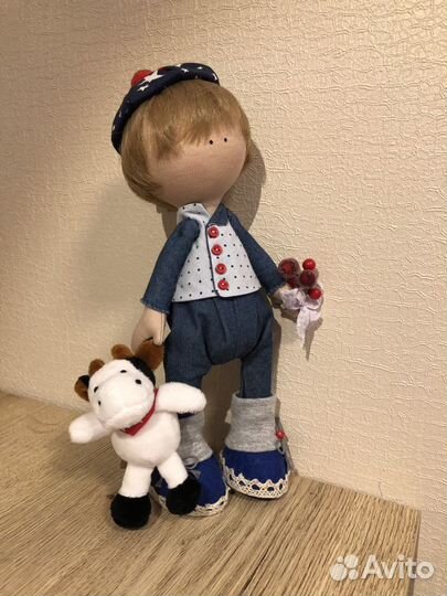 Интерьерная кукла ручной работы