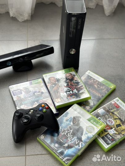 Xbox 360 с играми