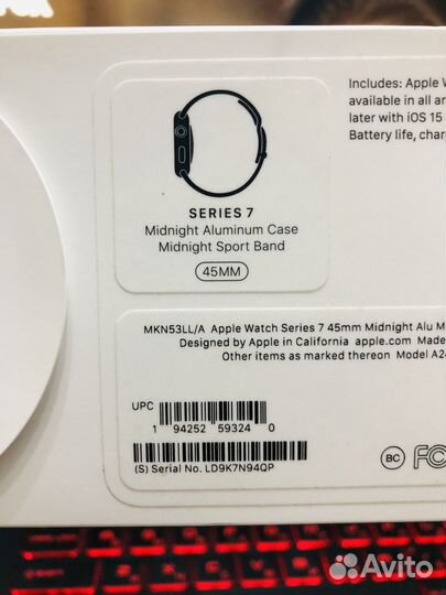 Часы apple watch 7 45 mm