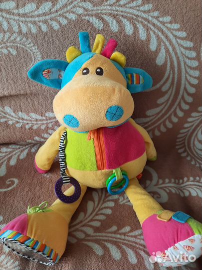 Подарок мягкая развивающая игрушка