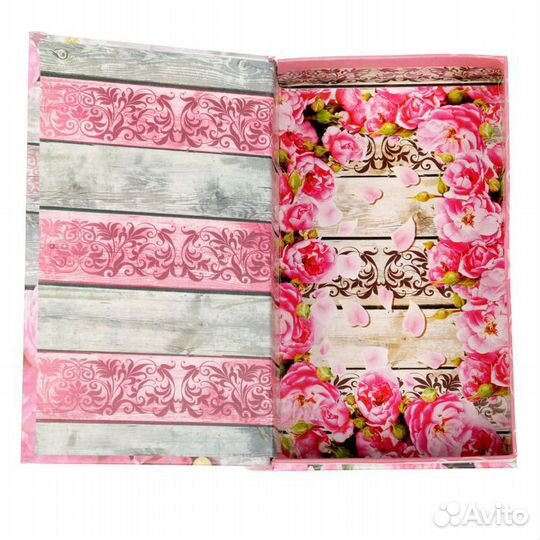 Подарочная Коробка Книга Пионы