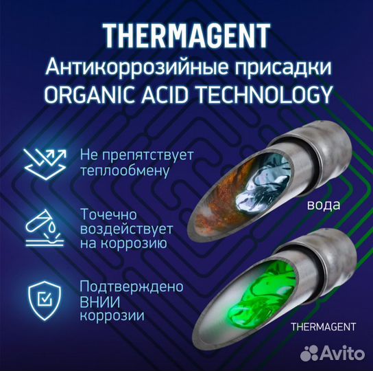 Теплоноситель Thermagent -30 эко 10 кг