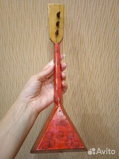 Балалайка маленькая игрушечная СССР
