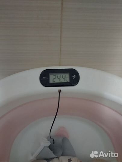 Ванночка для купания складная с матрасиком