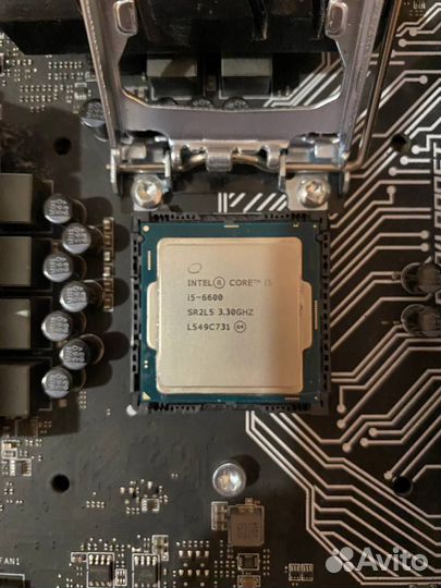 Связка MSI B150M night ELF intel core i5 6600