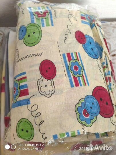 Детский 1,5 спальный комплект белья