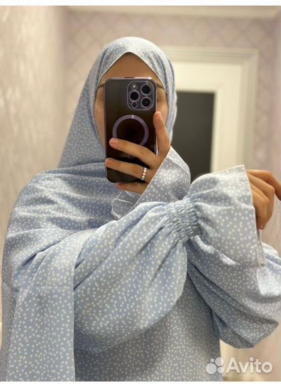 Намазники с шарфом (шарф не пришит к платью)