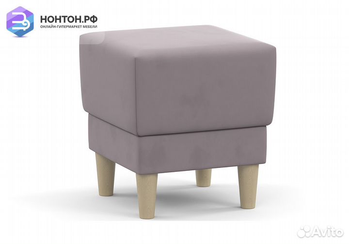 Пуф Айрин светло-розовый