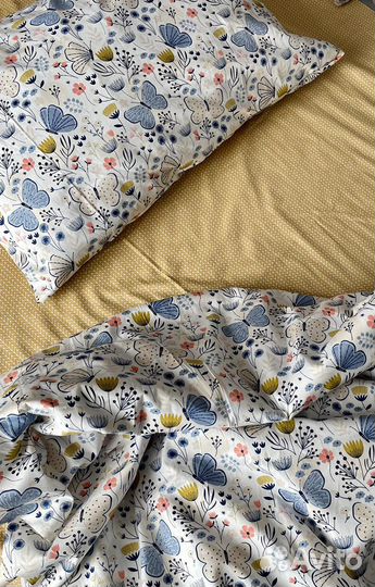 Постельное белье из сатина новое