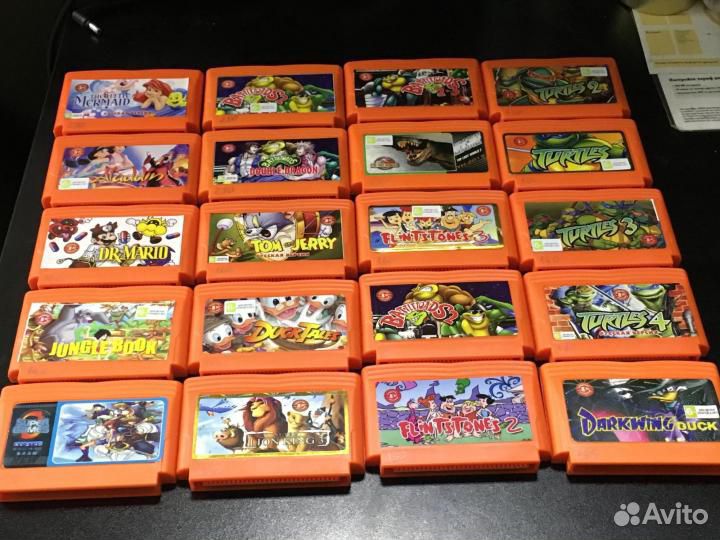 Картриджи Денди