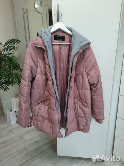 Куртка Sinsay Демисезон Зимняя Женская Розовая